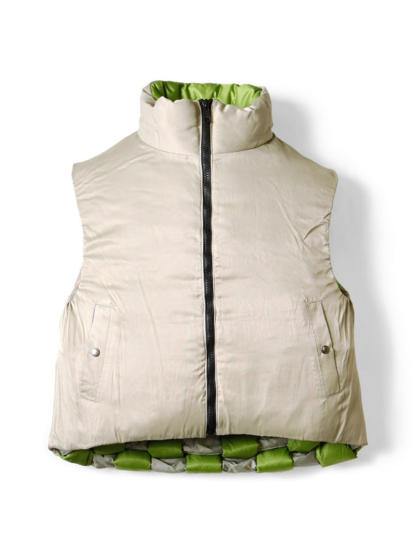 Kapital Ripstop Nylon KEEL Weaving Vest