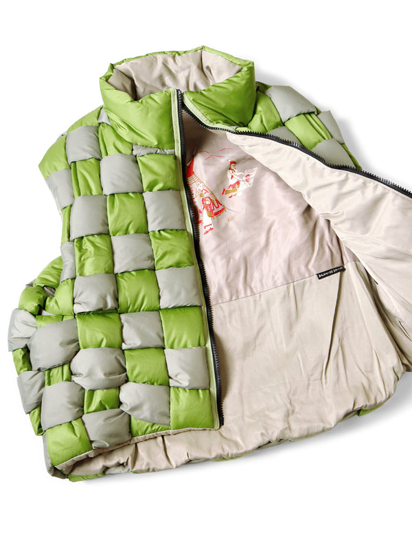 Kapital Ripstop Nylon KEEL Weaving Vest