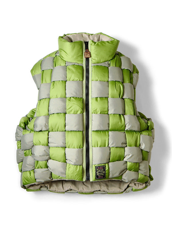 Kapital Ripstop Nylon KEEL Weaving Vest