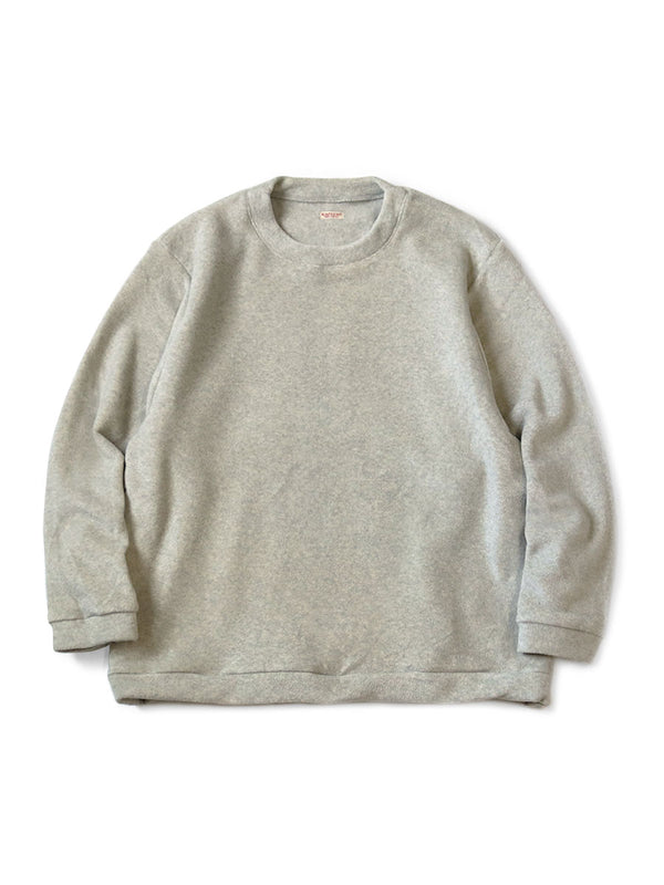 Kapital Reverse Fleece Big Crew Sweatshirt Sweater