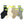 Load image into Gallery viewer, Kapital 56-ply Cable Knit Neon Online Socks
