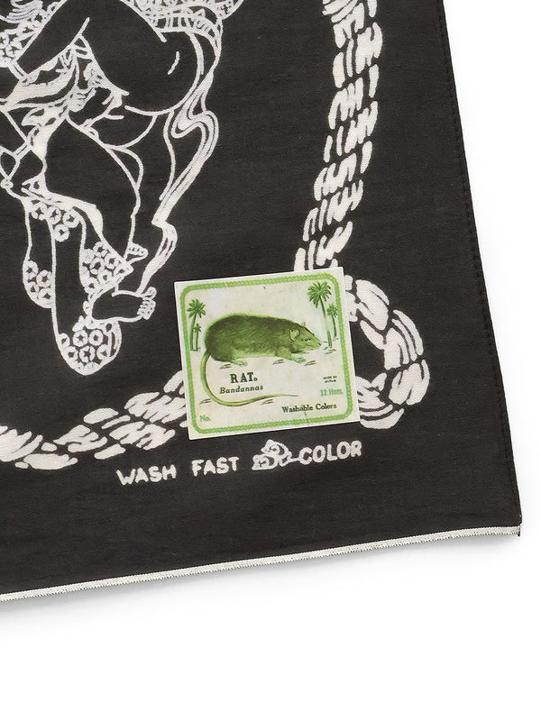 Kapital fastcolor selvedge bandana (Sneak Anchor)