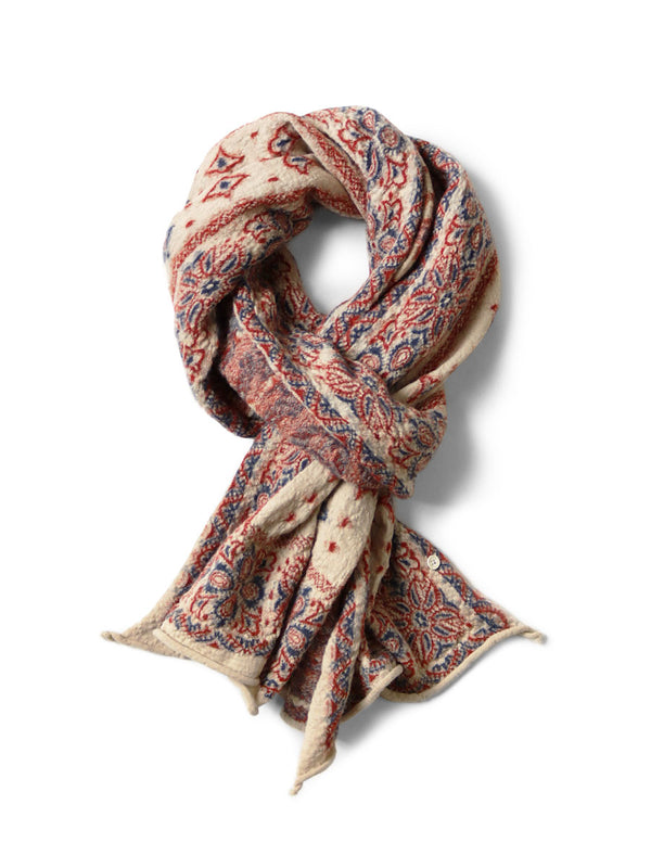 Kapital Felted Wool Colorful BIG Mama Bandana Scarf