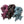 Load image into Gallery viewer, Kapital felted wool colorful big mama bandana scarf muffler
