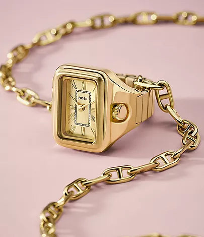 RAQUEL Gold Tone Watch Ring