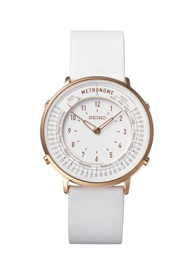 Seiko Metronome Standard Line SMW002A White Watch