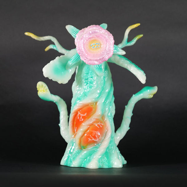 Godzilla Store Exclusive Marusan Hakaiju Biollante 450 Ashinoko GID Version Soft Vinyl Figure--【Pre-order】