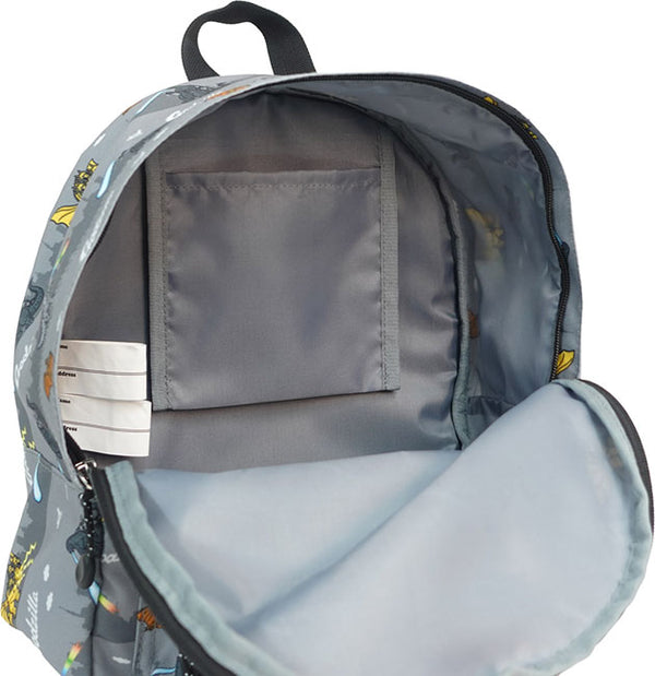 Godzilla Kids Versus Backpack Lightweight Daypack 13L Polyester School Bag