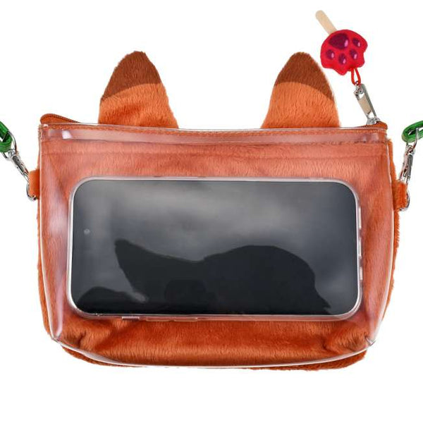 Disney Nick Wilde Face Multi-Purpose Crossbody Pouch