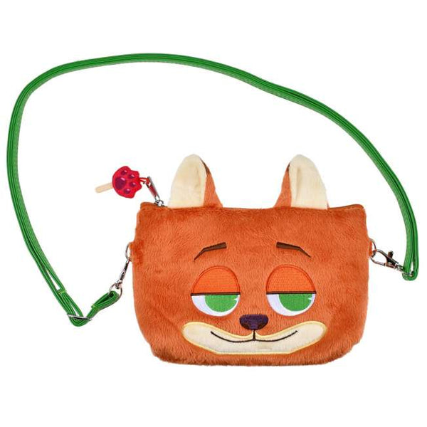 Disney Nick Wilde Face Multi-Purpose Crossbody Pouch
