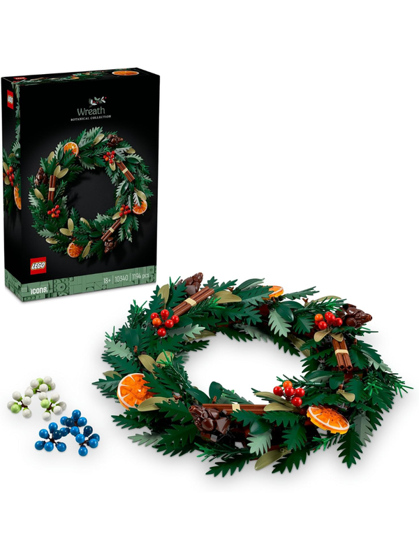 LEGO Icons Wreath Making Kit Building Set