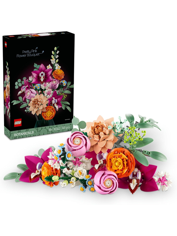 LEGO Botanical Pink Bouquet Building Set