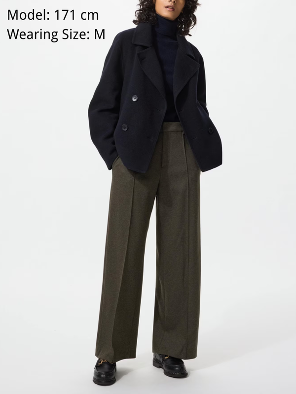 Uniqlo Brushed Jersey Wide Pants
