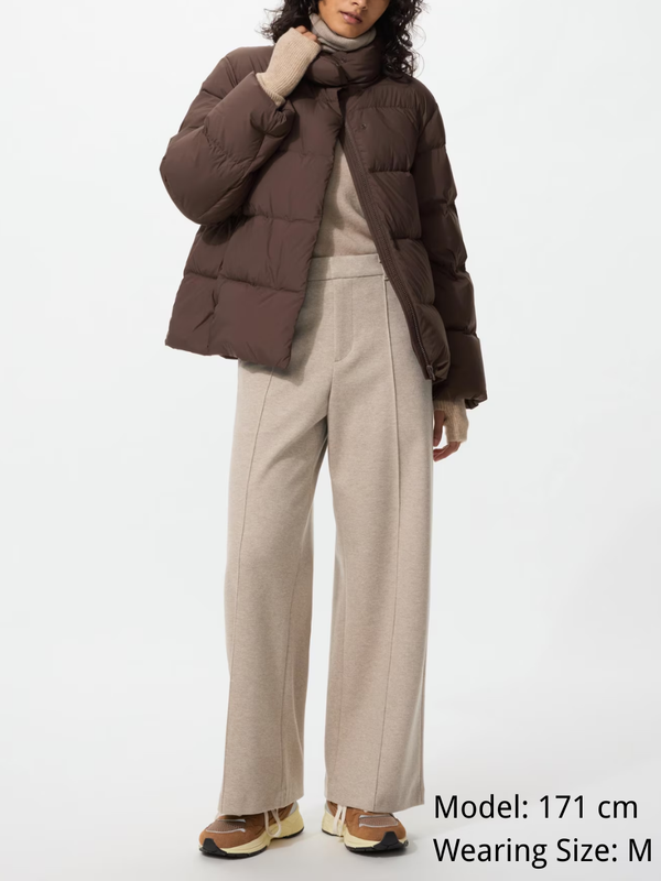 Uniqlo Brushed Jersey Wide Pants