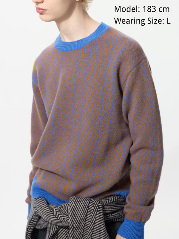 Uniqlo Lamb Wool Crew Neck Sweater