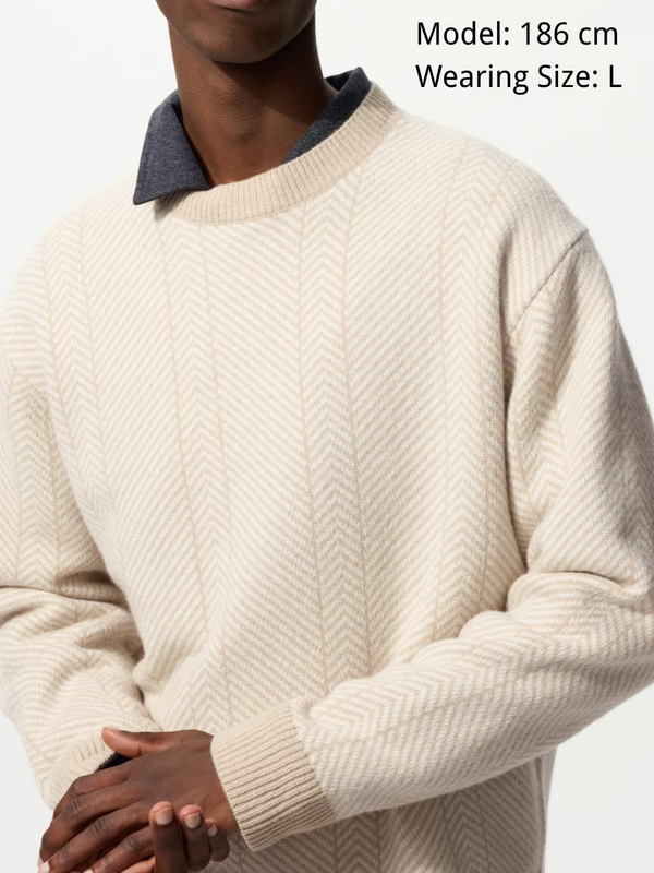 Uniqlo Lamb Wool Crew Neck Sweater