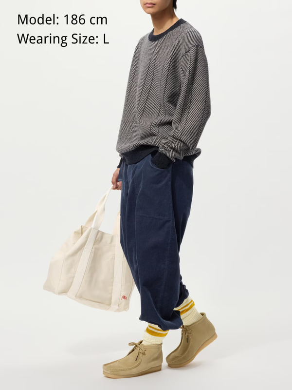 Uniqlo Lamb Wool Crew Neck Sweater
