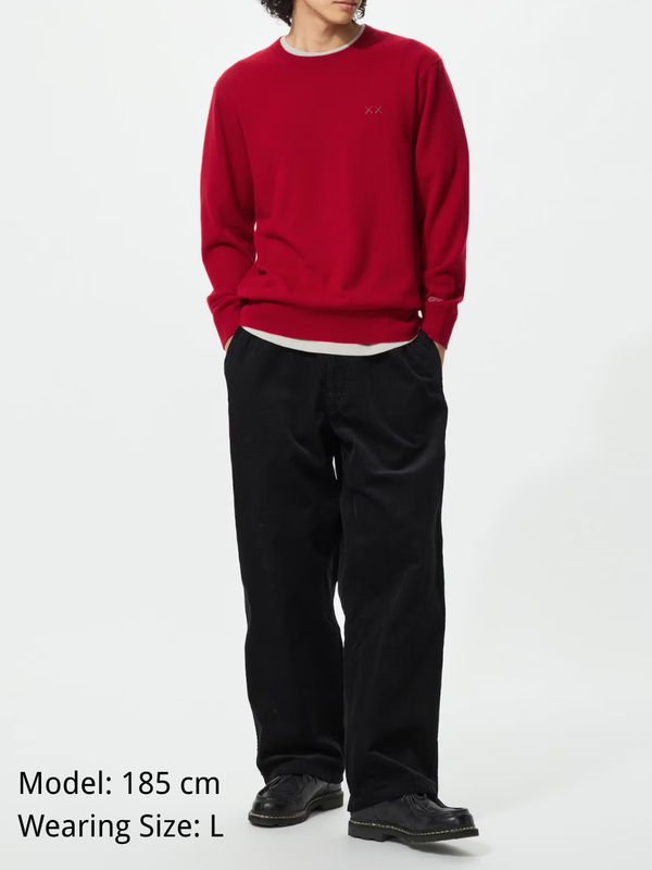 Uniqlo KAWS Winter Cashmere Crew Neck Sweater