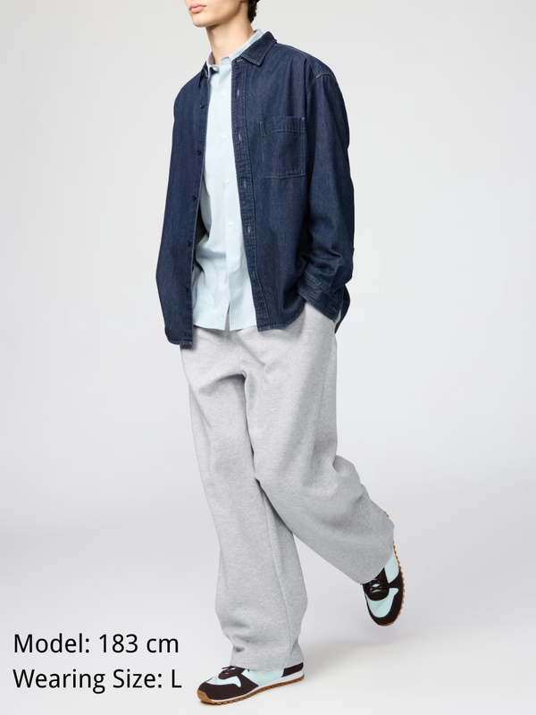 Uniqlo Wide Sweat Pants