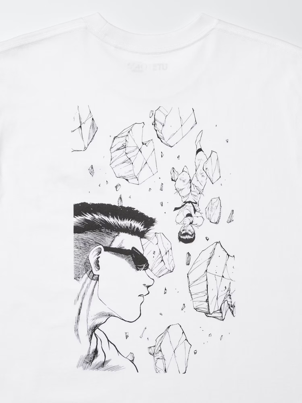 UNIQLO Yu Yu Hakusho Manga UT T-Shirt Shueisha 100th Anniversary Graphic Cotton Tee