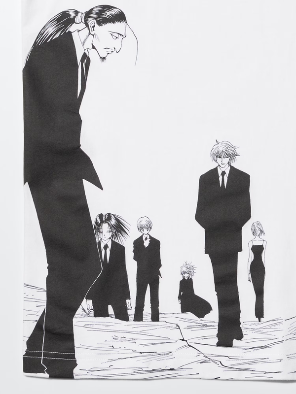 UNIQLO Hunter x Hunter Manga UT T-Shirt Shueisha 100th Anniversary Graphic Cotton Tee