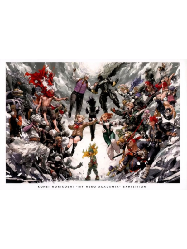 My Hero Academia Original Art Exhibition Official Catalog Book Japanese