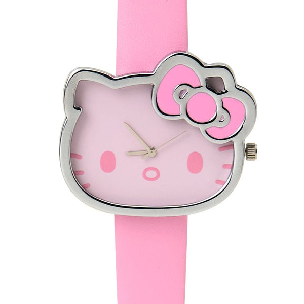 Hello Kitty Face-Shaped Watch – I Love Hello Kitty
