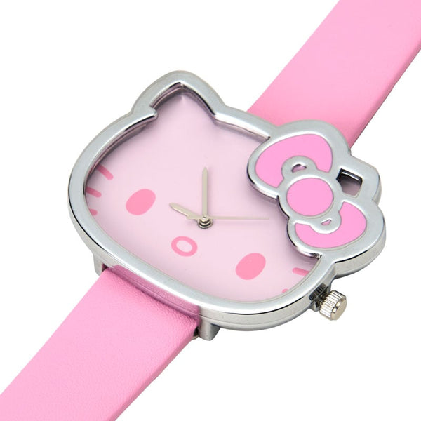 Hello Kitty Face-Shaped Watch – I Love Hello Kitty
