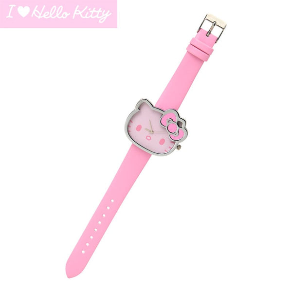 Hello Kitty Face-Shaped Watch – I Love Hello Kitty