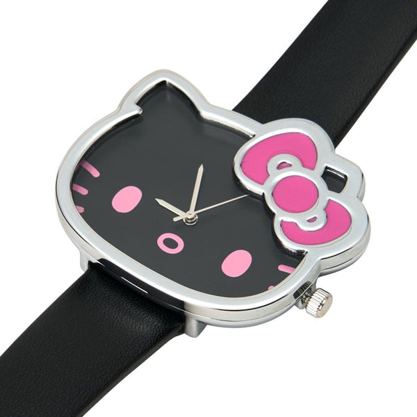 Hello Kitty Face-Shaped Watch – I Love Hello Kitty