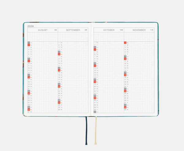 Hobonichi In the Forest Planner English
