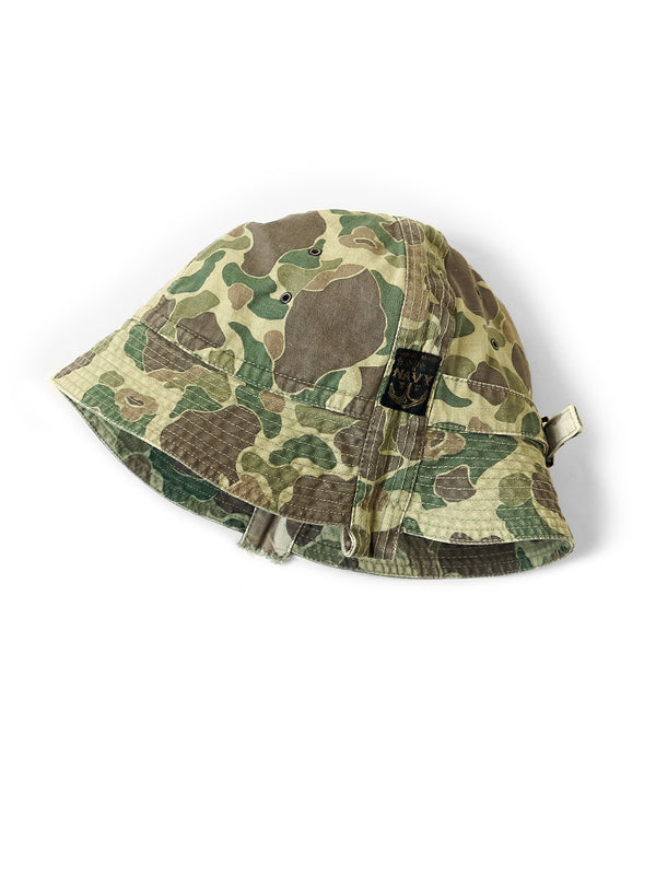 Kapital Camouflage herringbone radio HAT cap