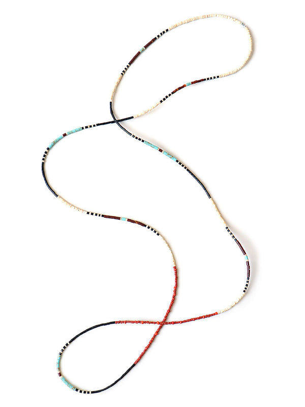 Kapital Santo Domingo Long Necklace (Multi)