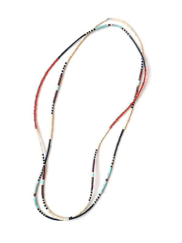 Kapital Santo Domingo Long Necklace (Multi)