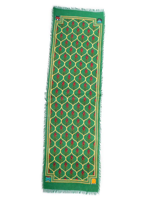Kapital Rayon Disco Arabesque Pattern Scarves