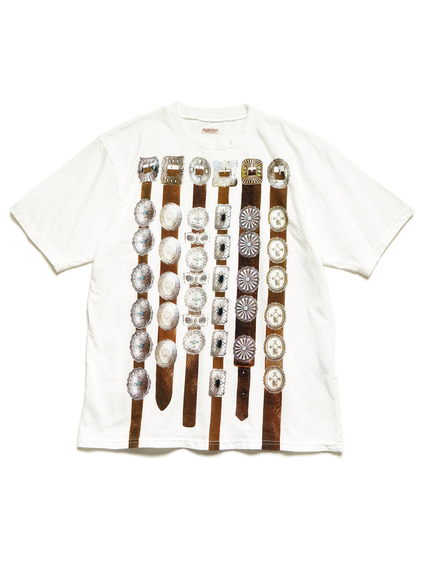 Kapital Jersey Crew T-shirt (Curtain Concho pt) Tee