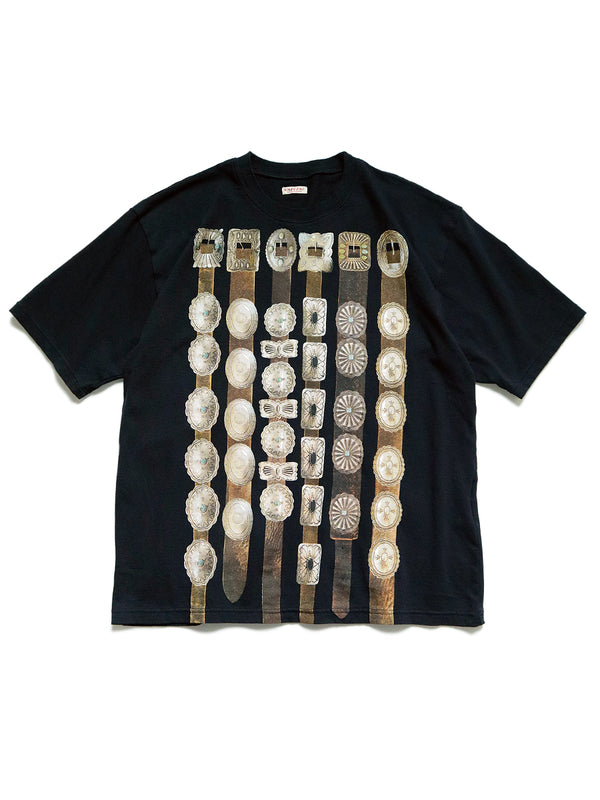 Kapital 20/- Jersey Crew T-shirt (Curtain Concho pt) Tee