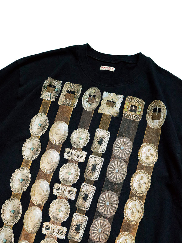 Kapital 20/- Jersey Crew T-shirt (Curtain Concho pt) Tee