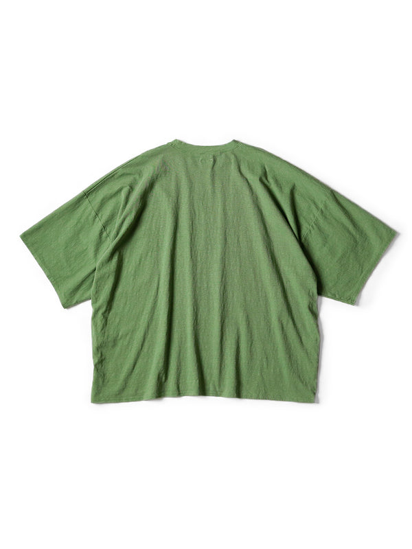 Kapital 18.5/-T-shirt HUGE-T (DENIM REPAIRpt) tee