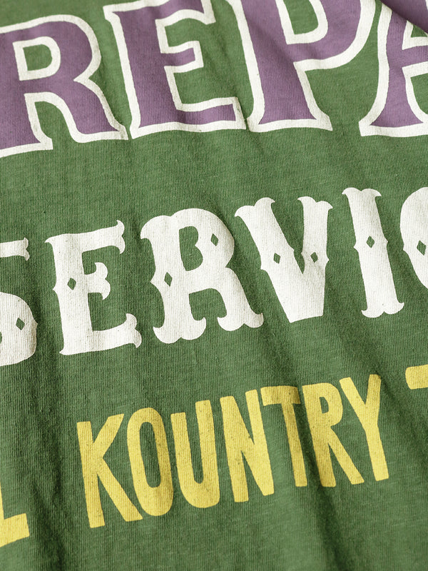 Kapital 18.5/-Tianzhu HUGE-T (DENIM REPAIRpt) Tee