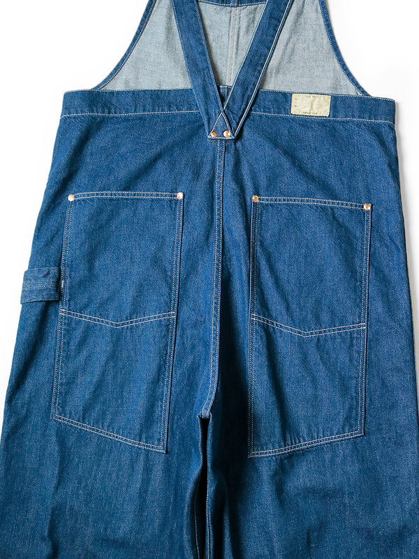 Kapital 11.5oz denim Smith overalls Pants