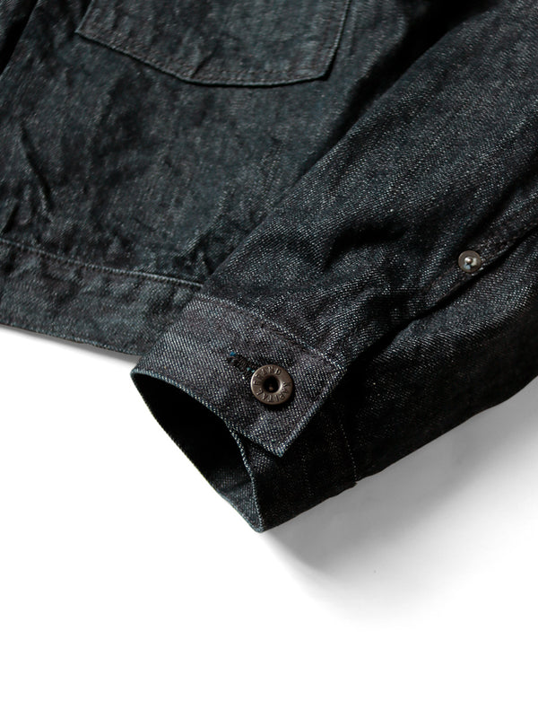 Kapital 14oz Denim 1ST JKT (Black Thread Version) Jacket