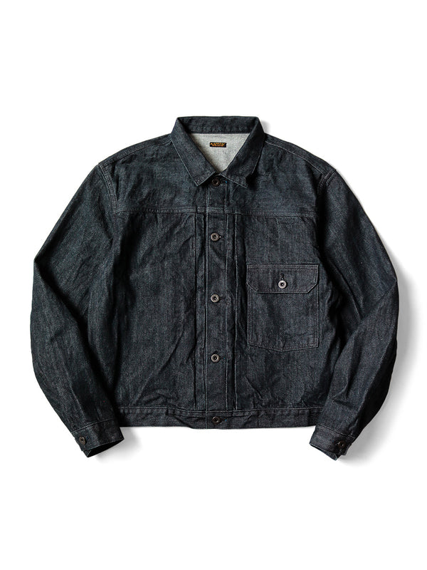 Kapital 14oz Denim 1ST JKT (Black Thread Version) Jacket