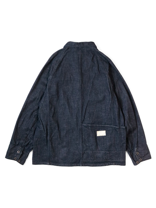 Kapital 12oz denim CACTUS coverall (black thread version) Jacket