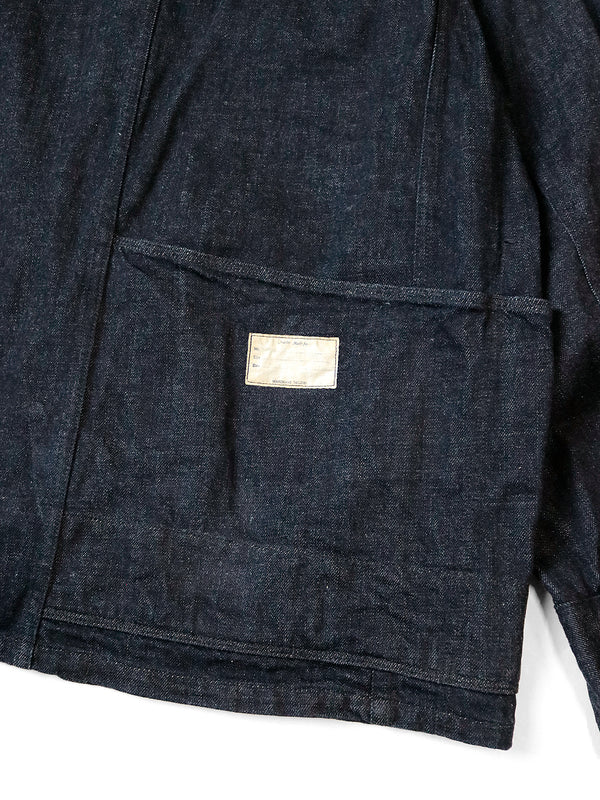 Kapital 12oz denim CACTUS coverall (black thread version) Jacket