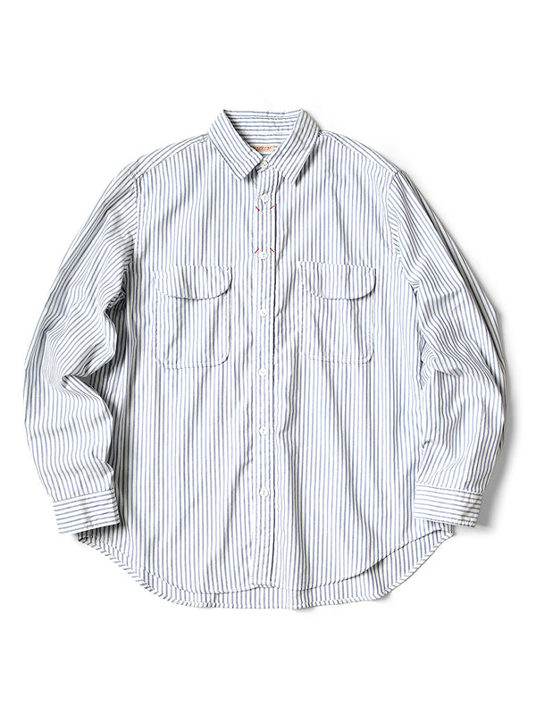 Kapital OX Stripe Clip Shirt (long sleeve)