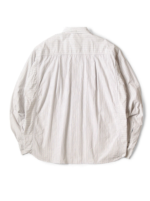 Kapital cotton striped cabin work shirt (long sleeve)