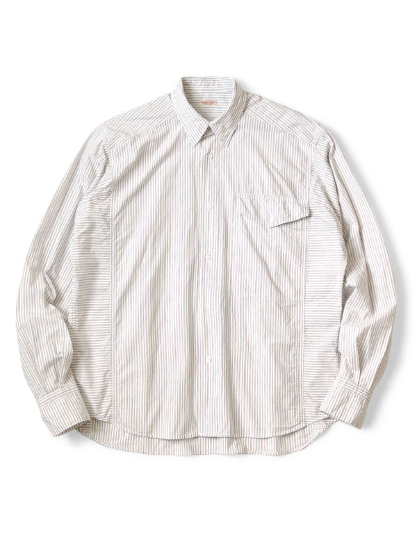 Kapital cotton striped cabin work shirt (long sleeve)