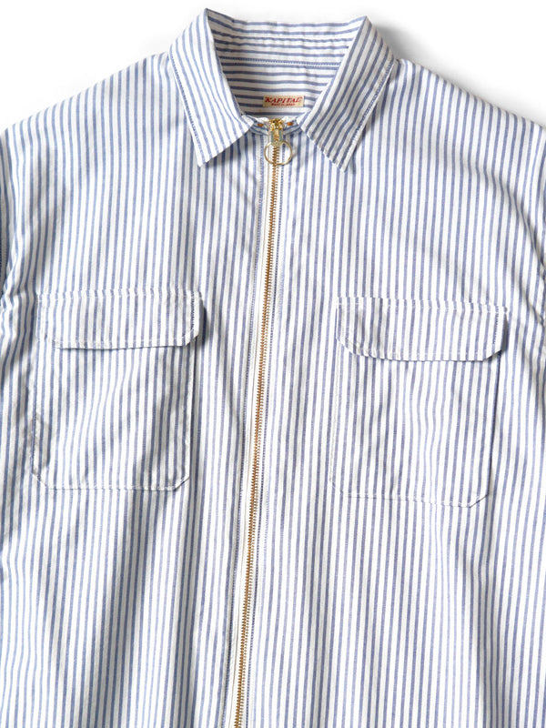 Kapital OX Stripe Drizzler Work Shirt