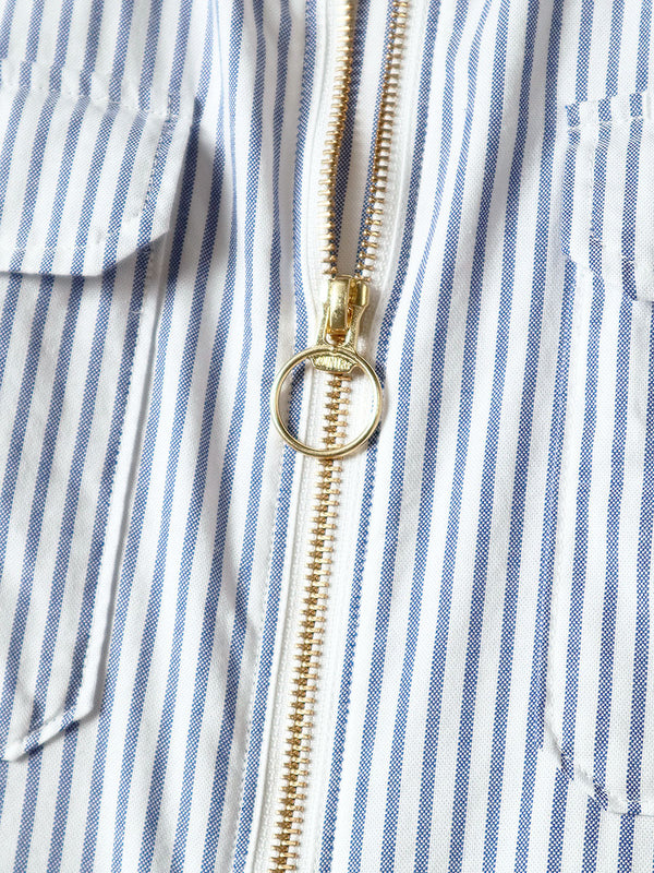 Kapital OX Stripe Drizzler Work Shirt Dress